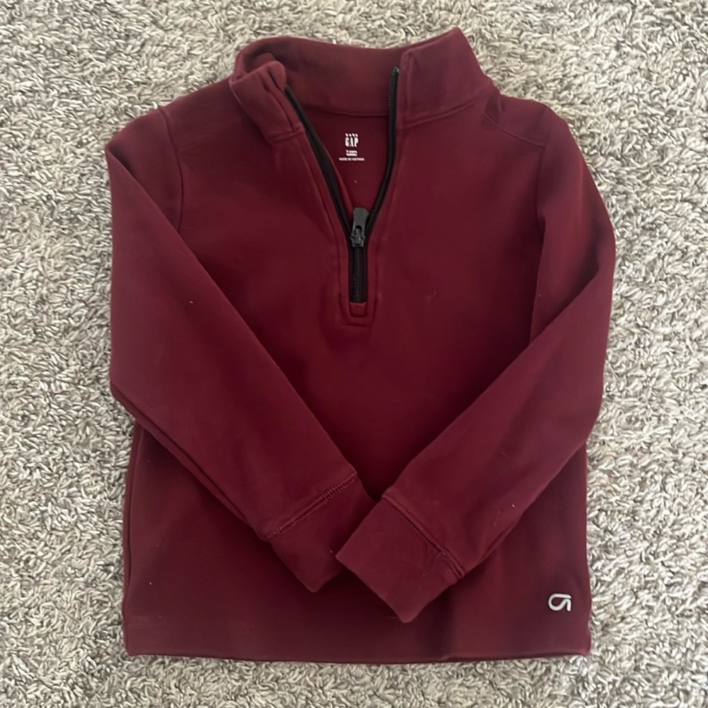 Baby gap boys quarter zip shirt
